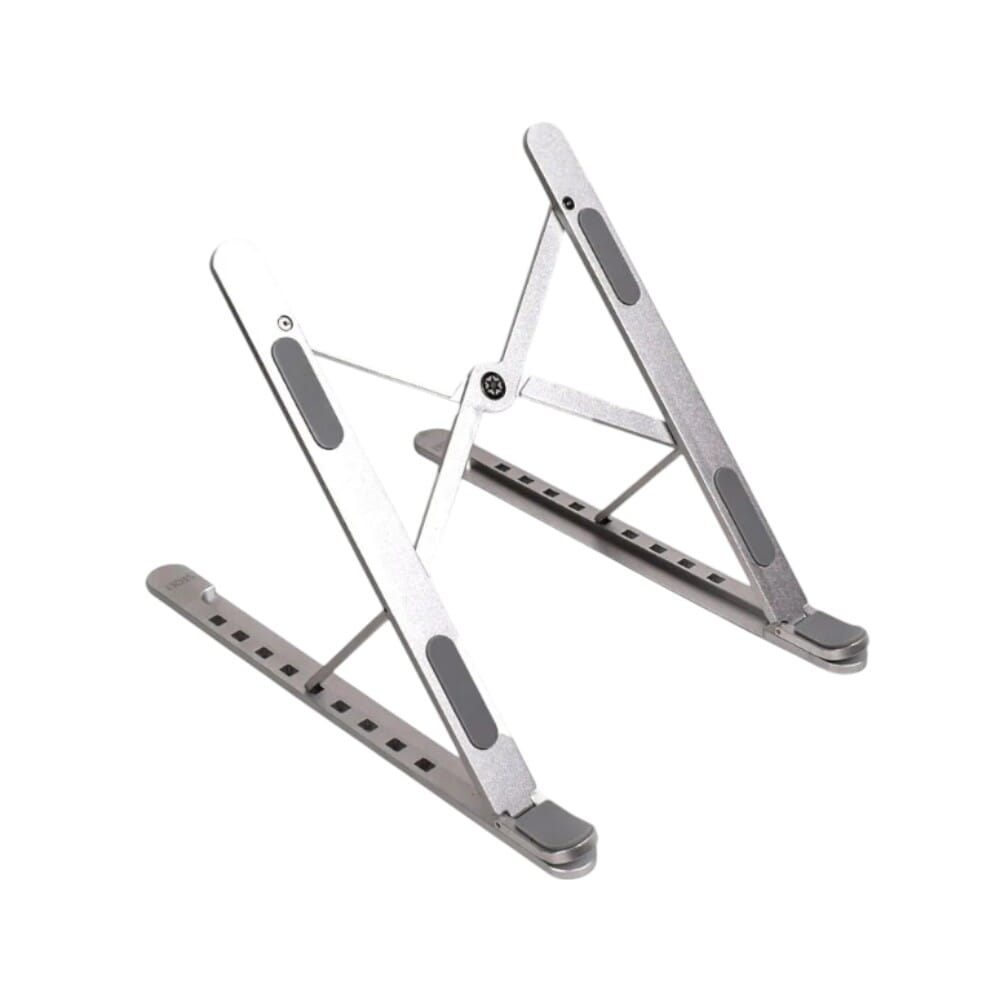 Higglo Portable Laptop Stand- Laptop- Silver